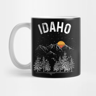 Vintage Retro Idaho State Mug